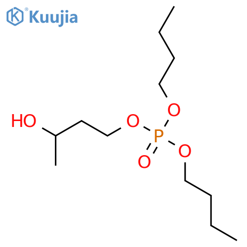 dibutyl 3-hydroxybutyl phosphate structure
