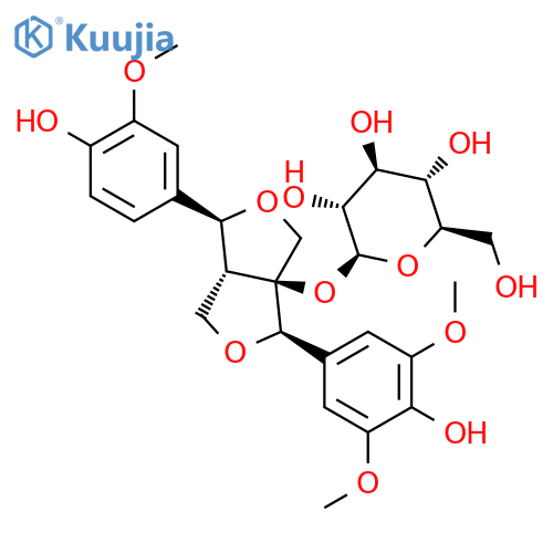 Fraxiresinol 1-O-glucoside structure