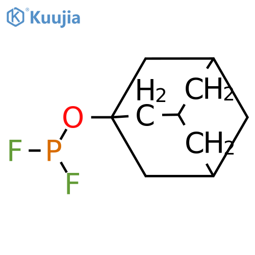 PHOSPHORODIFLUORIDOUS ACID, TRICYCLO[3.3.1.13,7]DEC-1-YL ESTER structure