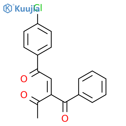 2-Pentene-1,4-dione, 3-benzoyl-1-(4-chlorophenyl)- structure