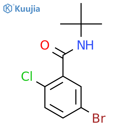 t-Butyl 5-bromo-2-chlorobenzamide structure