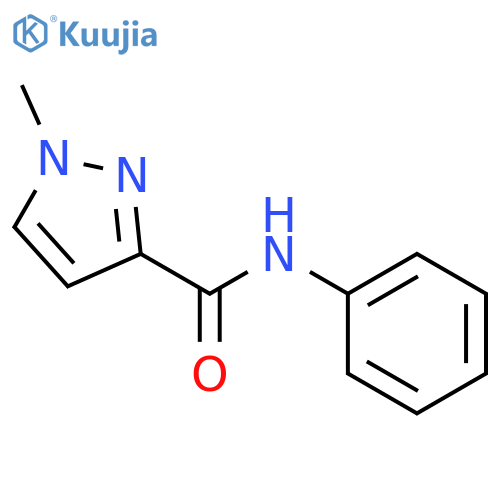 1H-Pyrazole-3-carboxamide, 1-methyl-N-phenyl- structure