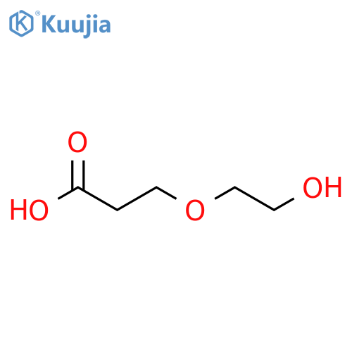 3-(2-Hydroxyethoxy)propanoic acid structure