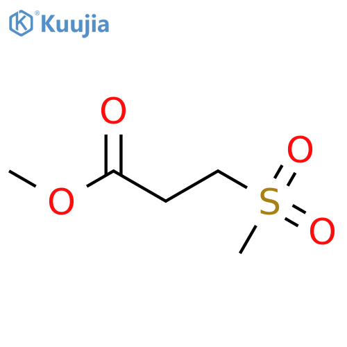 methyl 3-methanesulfonylpropanoate structure