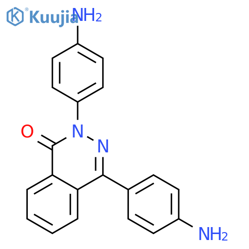 1(2H)-Phthalazinone, 2,4-bis(4-aminophenyl)- structure