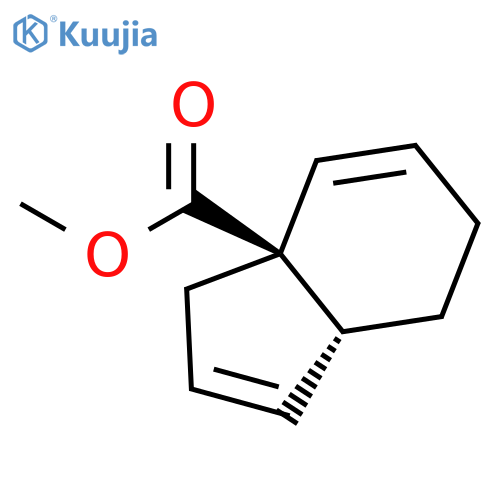 3aH-Indene-3a-carboxylic acid, 3,6,7,7a-tetrahydro-, methyl ester, cis- structure