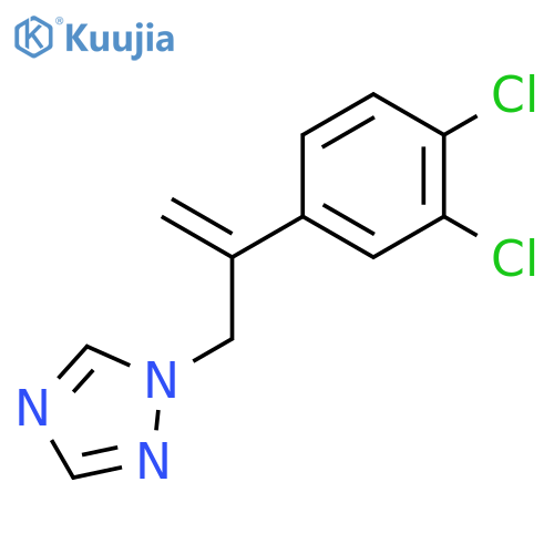1H-1,2,4-Triazole, 1-[2-(3,4-dichlorophenyl)-2-propenyl]- structure