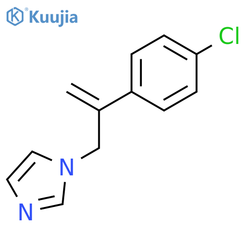 1H-Imidazole, 1-[2-(4-chlorophenyl)-2-propenyl]- structure