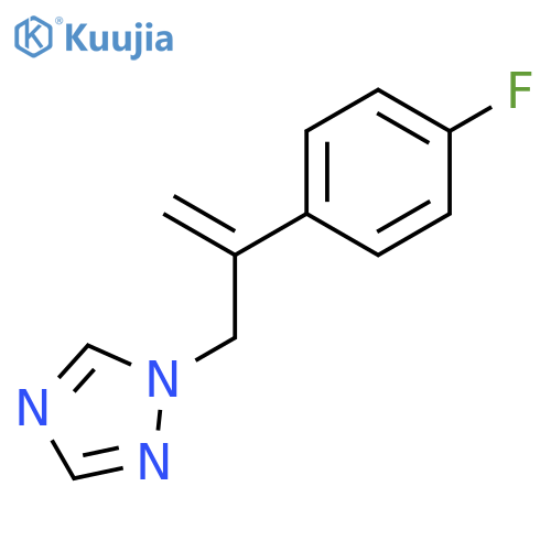 1H-1,2,4-Triazole, 1-[2-(4-fluorophenyl)-2-propenyl]- structure