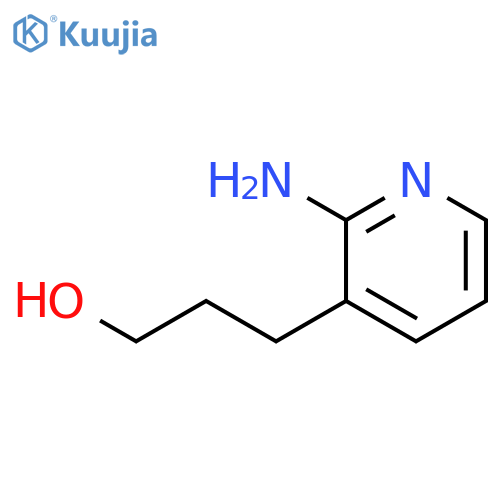 3-(2-Aminopyridin-3-yl)propan-1-ol structure