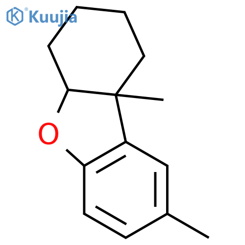 Dibenzofuran, 1,2,3,4,4a,9b-hexahydro-8,9b-dimethyl-, cis- structure