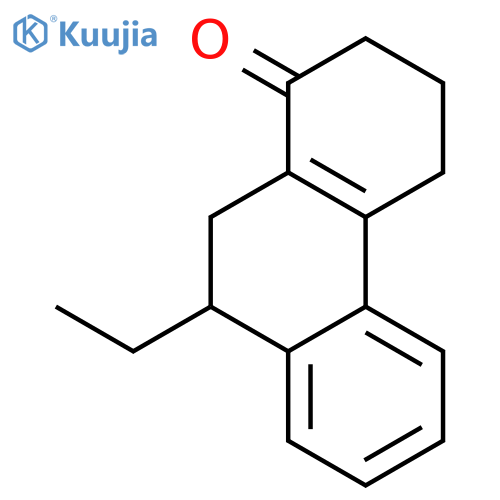 1(2H)-Phenanthrenone, 9-ethyl-3,4,9,10-tetrahydro- structure