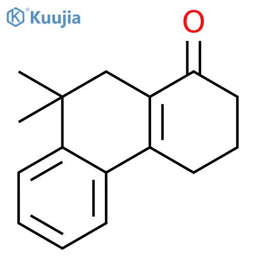 1(2H)-Phenanthrenone, 3,4,9,10-tetrahydro-9,9-dimethyl- structure