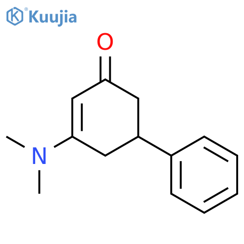 2-Cyclohexen-1-one, 3-(dimethylamino)-5-phenyl- structure