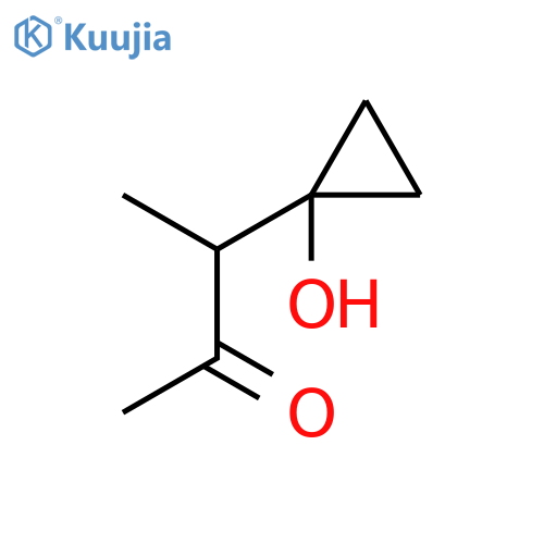 2-Butanone, 3-(1-hydroxycyclopropyl)- structure