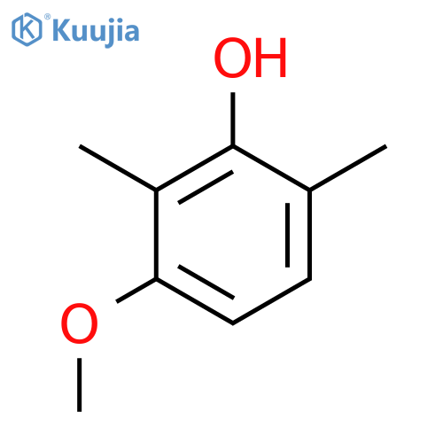 Phenol, 3-methoxy-2,6-dimethyl- structure