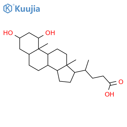 (1β,3α,5β)-1,3-Dihydroxy-cholan-24-oic Acid structure