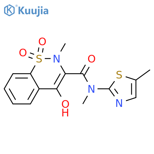 Amido Methyl Meloxicam (Meloxicam Impurity) structure