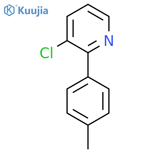 3-Chloro-2-(4-methylphenyl)pyridine structure