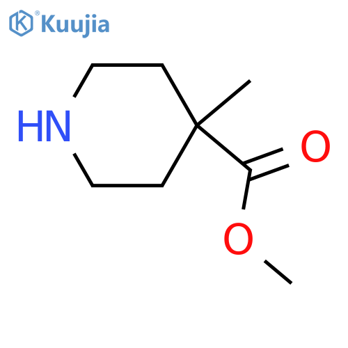 methyl 4-methylpiperidine-4-carboxylate structure