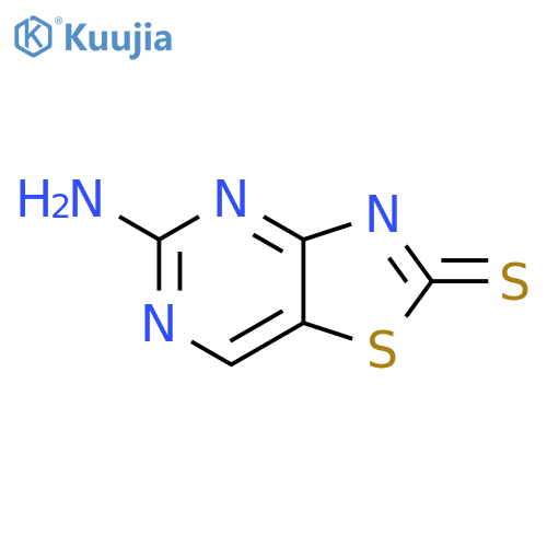5-amino-3H-thiazolo[4,5-d]pyrimidine-2-thione structure