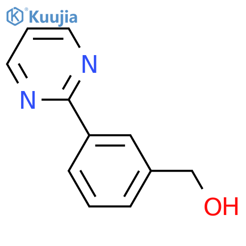 (3-Pyrimidin-2-ylphenyl)methanol structure