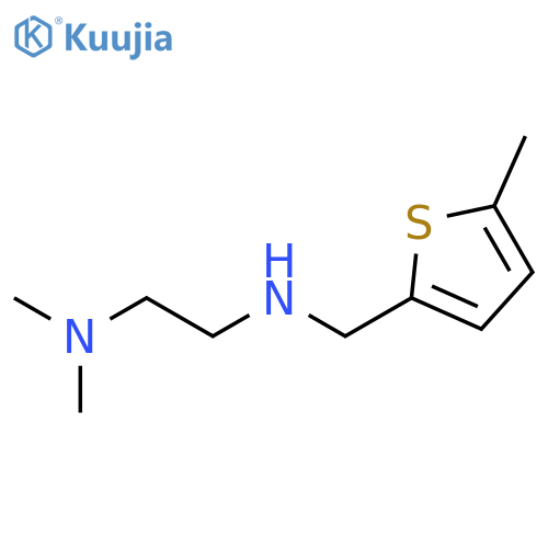 2-(dimethylamino)ethyl(5-methylthiophen-2-yl)methylamine structure