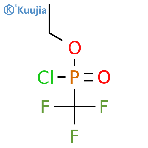 Phosphonochloridic acid, (trifluoromethyl)-, ethyl ester structure