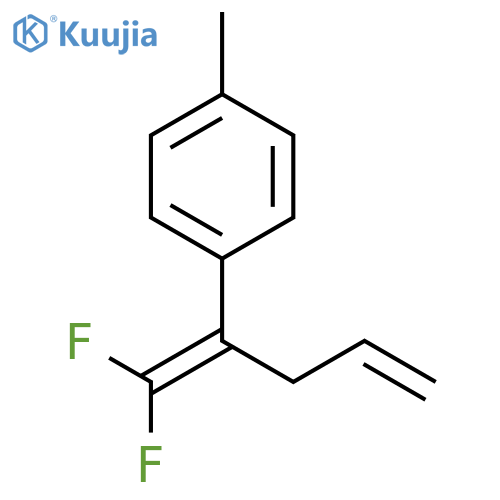 Benzene, 1-[1-(difluoromethylene)-3-butenyl]-4-methyl- structure