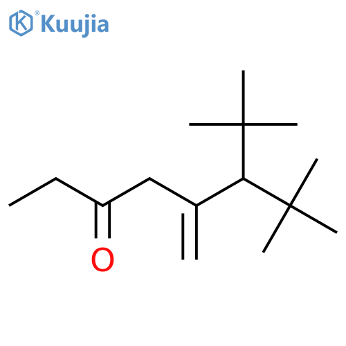 3-Octanone, 6-(1,1-dimethylethyl)-7,7-dimethyl-5-methylene- structure