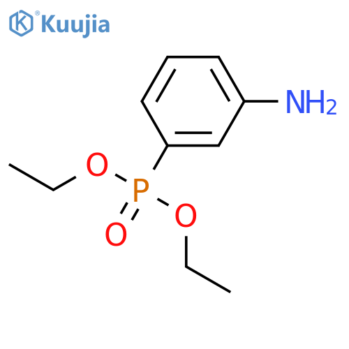 diethyl (3-aminophenyl)phosphonate structure