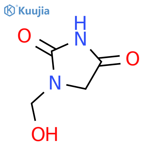 2,4-Imidazolidinedione, 1-(hydroxymethyl)- structure
