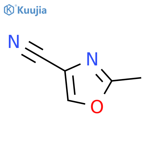 2-Methyloxazole-4-carbonitrile structure