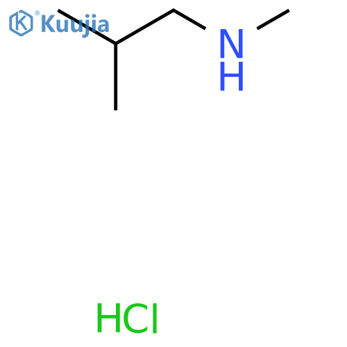 Methyl(2-methylpropyl)amine hydrochloride structure
