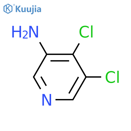 4,5-Dichloropyridin-3-amine structure
