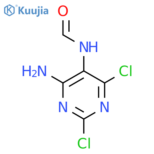 formamide, n-(4-amino-2,6-dichloro-5-pyrimidinyl)- structure