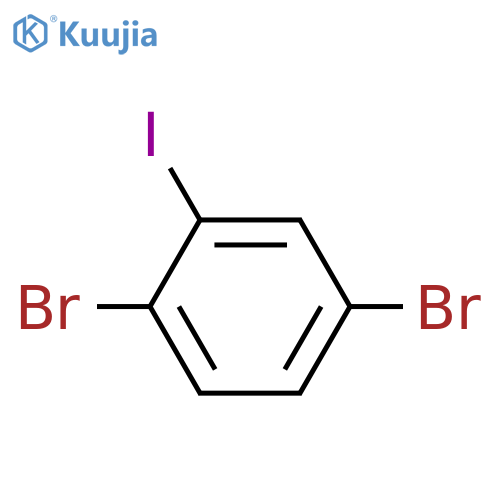 1,4-Dibromo-2-iodobenzene structure