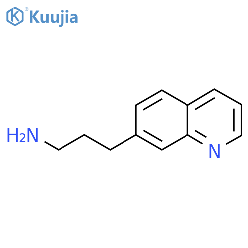 3-(quinolin-7-yl)propan-1-amine structure