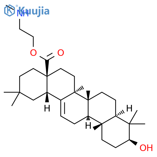 2-(Methylamino)ethyl oleanolate structure