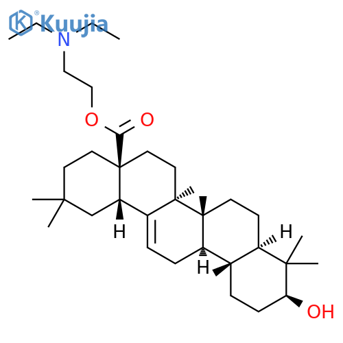 2-(Diethylamino)ethyl oleanolate structure