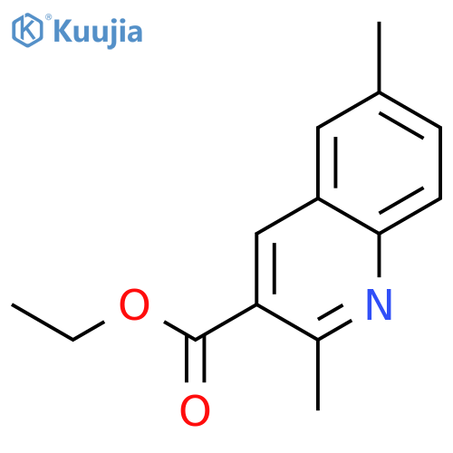 Ethyl 2,6-Dimethylquinoline-3-carboxylate structure