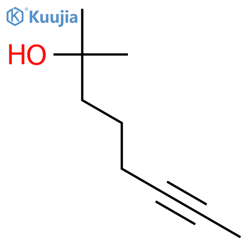 6-Octyn-2-ol, 2-methyl- structure