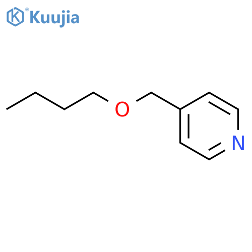 Pyridine, 4-(butoxymethyl)- structure