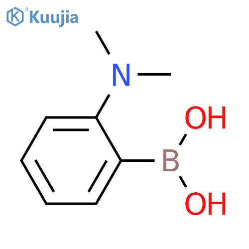2-(Dimethylamino)phenylboronic acid structure
