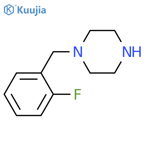1-(2-Fluorobenzyl)piperazine structure