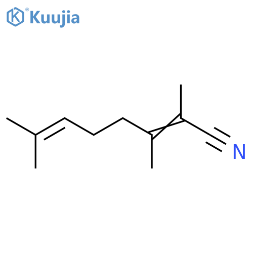 2,6-Octadienenitrile, 2,3,7-trimethyl- structure