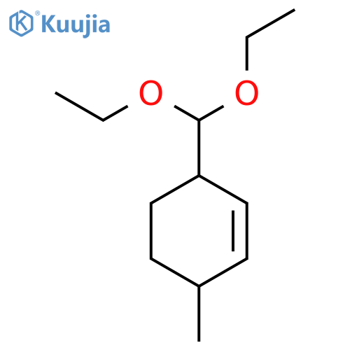 Cyclohexene, 3-(diethoxymethyl)-6-methyl- structure