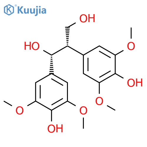 1,3-PROPANEDIOL, 1,2-BIS(4-HYDROXY-3,5-DIMETHOXYPHENYL)-, (R*,S*)- structure