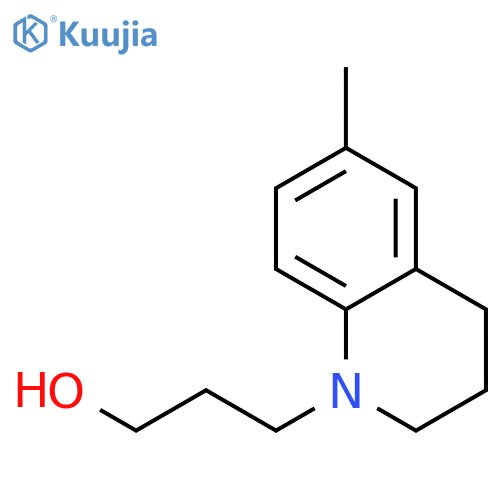 1(2H)-Quinolinepropanol, 3,4-dihydro-6-methyl- structure