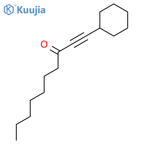 1-Decyn-3-one, 1-cyclohexyl- structure